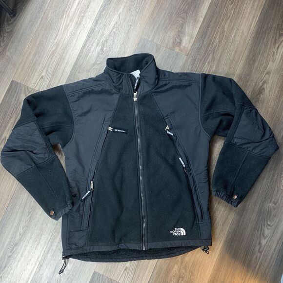 VINTAGE The North Face Men’s Medium Black Fleece Polartec - Picture 1 of 8